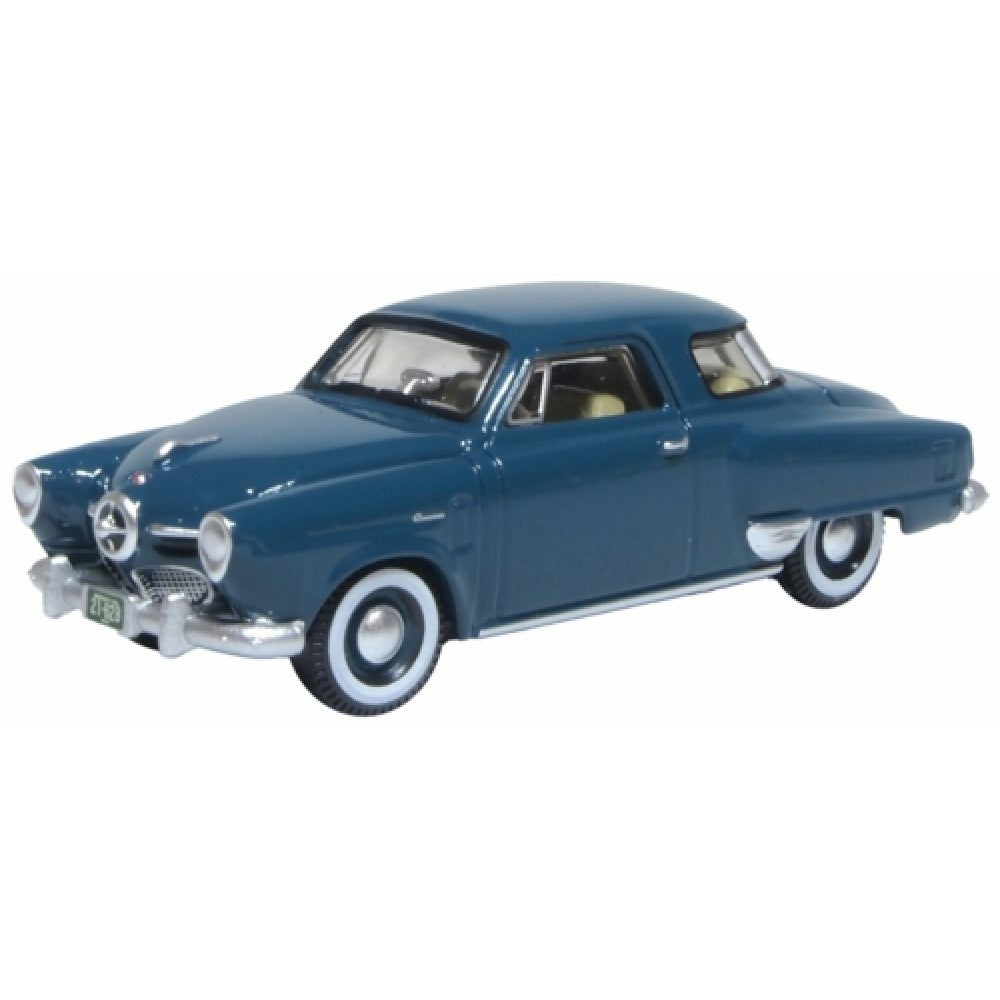 Available to Order – 1950 Studebaker Champion Starlight Coupe Aqua Green 1:87 Oxford Diecast Model (OX87SC50002)