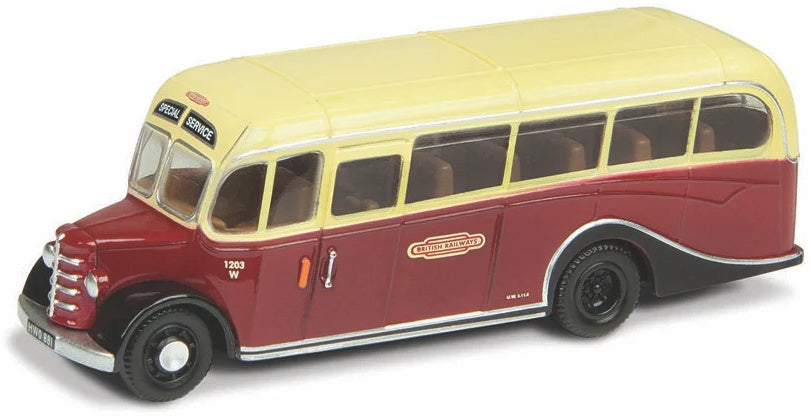 Available To Order – Bedford OB Coach British Rail 1:120 (OXF 120OB001)