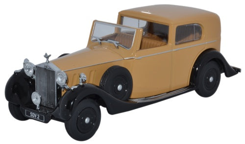 Available to Order – Rolls Royce Phantom 3 SdV HJ Mulliner Fawn 1:43 Oxford Diecast Model (OXF 43RRP3002)