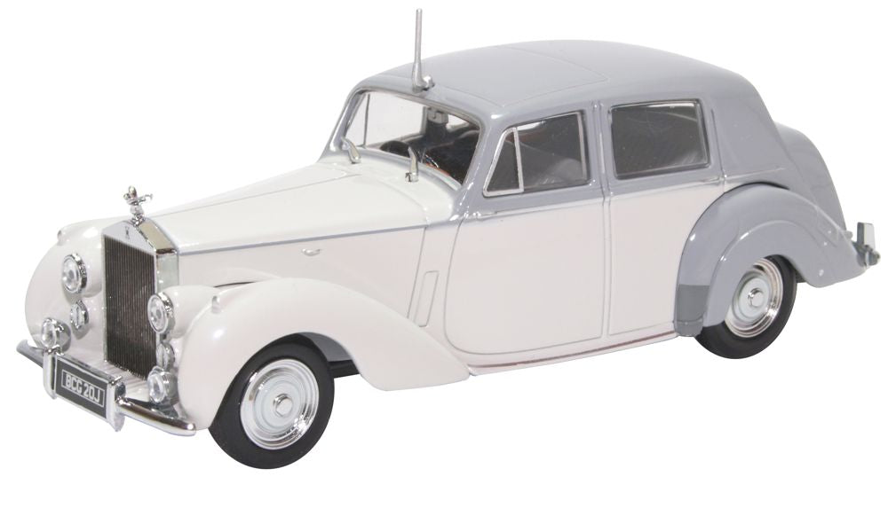 Available to Order – Rolls Royce Silver Dawn Two Tone Grey 1:43 Oxford Diecast Model (OXF 43RSD002)