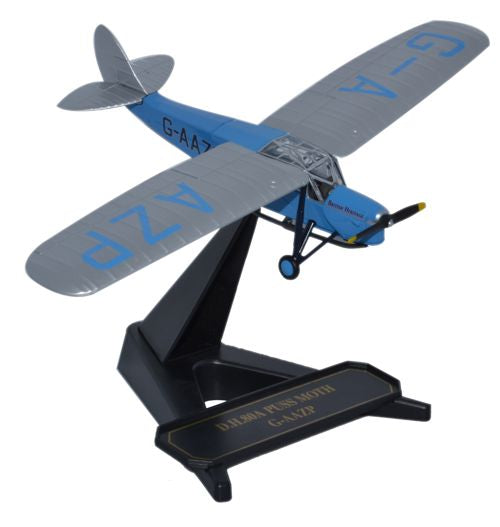 DH Puss Moth G-AZZP 1:72 Oxford Diecast Model