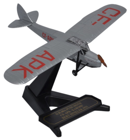 DH Puss Moth CF-APK Bert Hinkler 1:72 Oxford Diecast Model