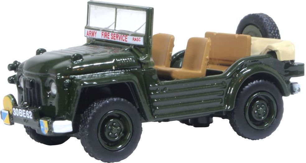 Austin Champ RASC Fire Service 1:76 Oxford Diecast Model