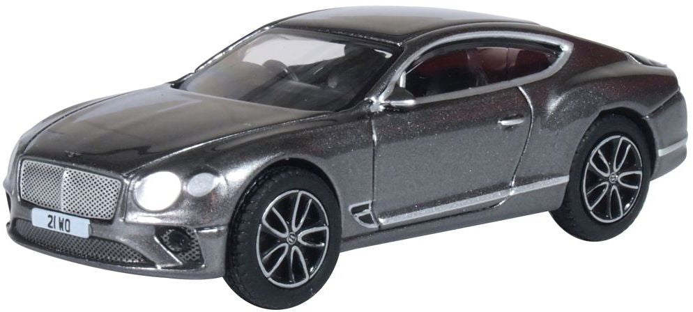 Available To Order – Bentley Continental GT Sport - Tungsten 1:76 Oxford Diecast Model (OXF 76BCGT002)