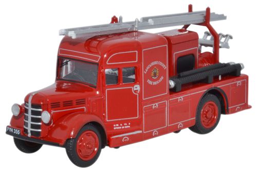 Available To Order – Bedford Heavy Unit Lancashire County Fire 1:76 Oxford Diecast Model (OXF 76BHF005)