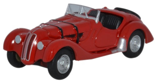 Available To Order – BMW 328 - Red 1:76 Oxford Diecast Model (OXF 76BM28002)