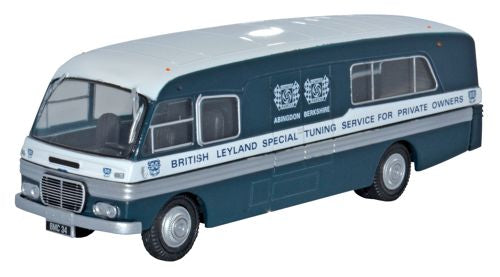 Available To Order – BMC Mobile Unit BL - Special Tuning Depart 1:76 Oxford Diecast Model (OXF 76BMC002)