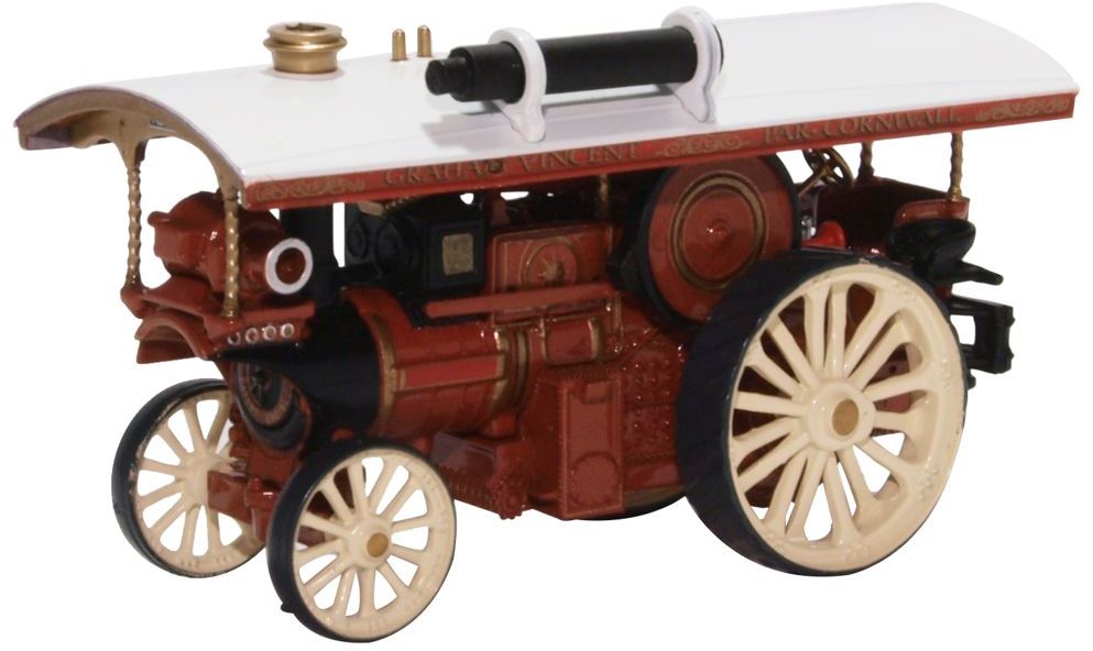 Available To Order – Burrell 8nhp DCC Showmans Locomotive No. 2 1:76 Oxford Diecast Model (OXF 76BR002)