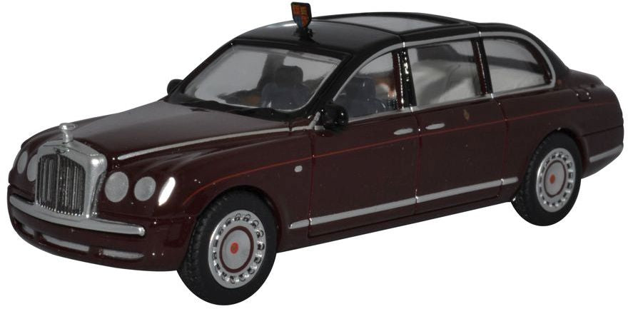 Available To Order – Bentley State Limousine HM The Queen 1:76 Oxford Diecast Model (OXF 76BSL001)