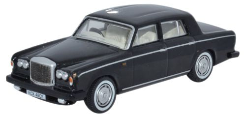 Available To Order – Bentley T2 Saloon - Masons Black 1:76 Oxford Diecast Model (OXF 76BT2003)