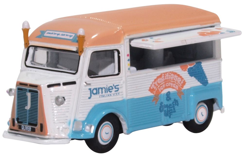 Citroen H Catering Van 1:76 Oxford Diecast Model