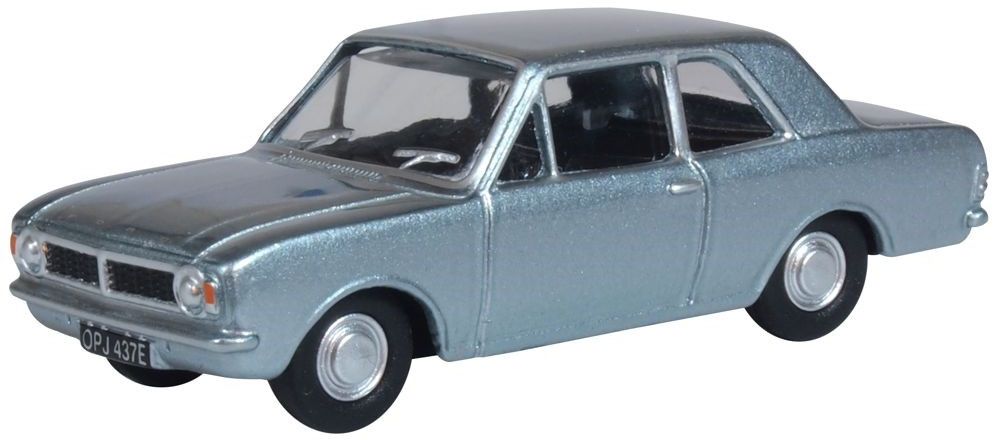 Available To Order – Ford Cortina MkII Blue Mink 1:76 Oxford Diecast Model (OXF 76COR2009)