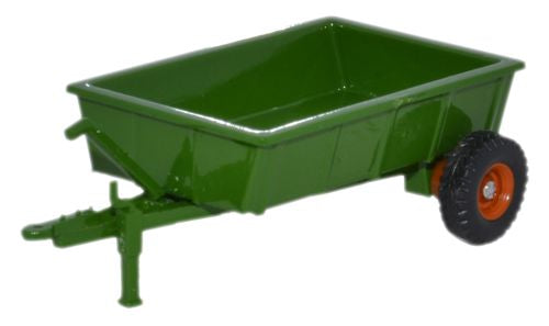 Available To Order – Farm Trailer - Green 1:76 Oxford Diecast Model (OXF 76FARM005)