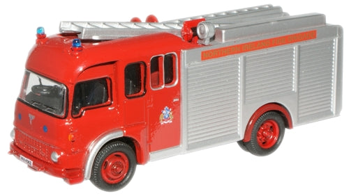 Bedford TK Fire Engine - NI Fire Brigade 1:76 Oxford Diecast Model