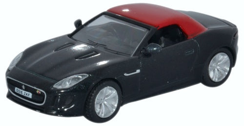 Jaguar F Type - Ultimate Black 1:76 Oxford Diecast Model