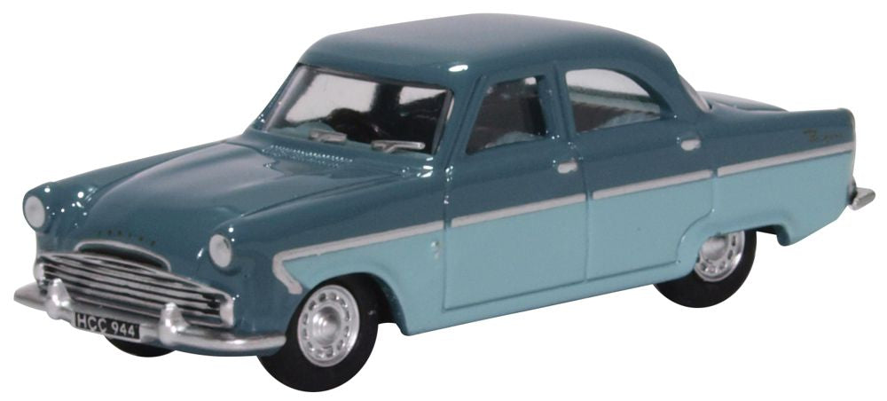 Ford Zodiac MkII Shark Blue/Pompadour Blue 1:76 Oxford Diecast Model