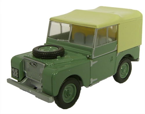Available To Order – Land Rover 80 S1 (HUE) - Sage Green 1:76 Oxford Diecast Model (OXF 76LAN180001)