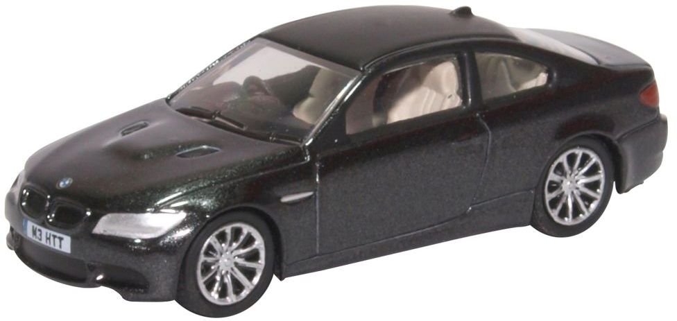 BMW M3 Coupe E92 Jerez Black 1:76 Oxford Diecast Model