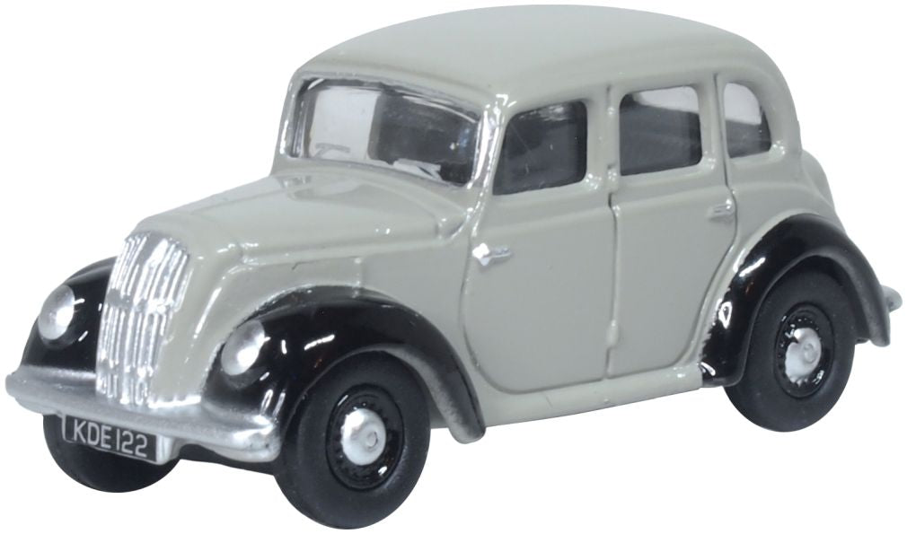 Morris Eight E Saloon Grey 1:76 Oxford Diecast Model