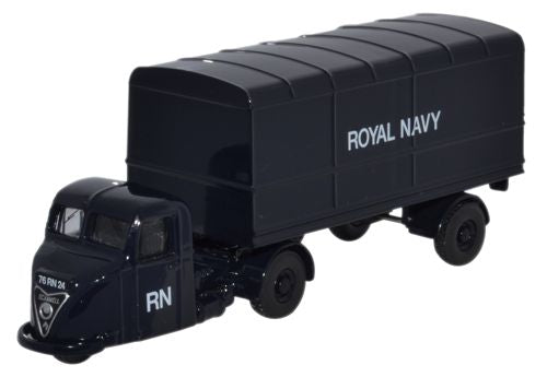 Scammell Scarab Van Trailer Royal Navy 1:76 Oxford Diecast Model