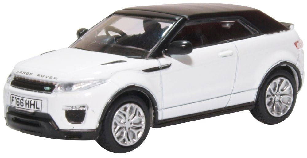 Range Rover Evoque Convertible Fuji White 1:76 Oxford Diecast Model