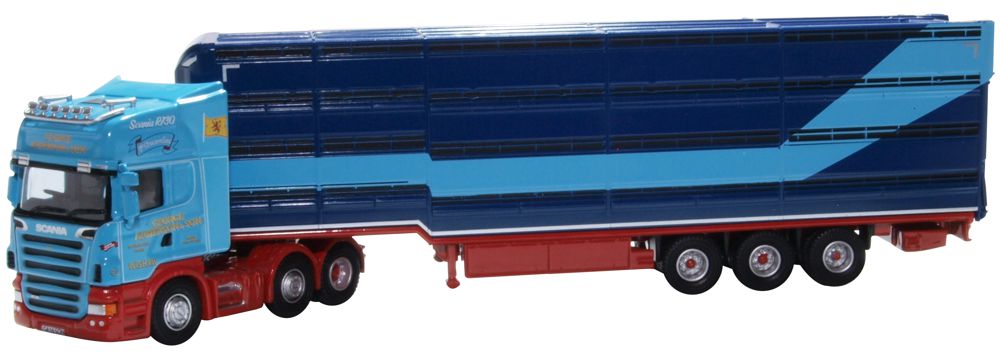Available To Order – Scania George Anderson & Son Houghton Parkhouse Professional Livestock transport 1:76 Oxford Diecast Model (OXF 76SCA01LT)