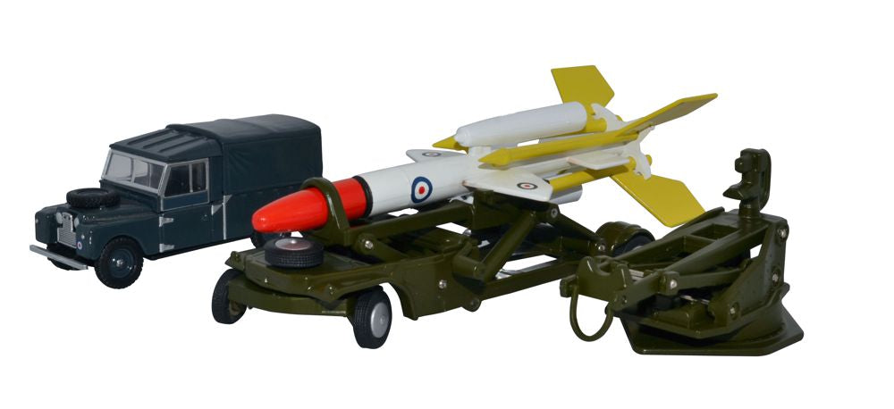 Bloodhound Missile Set 1:76 Oxford Diecast Model