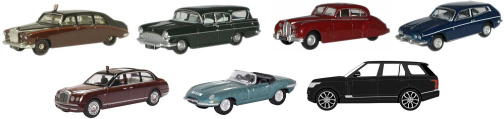Royals Set 7 Piece 1:76 Oxford Diecast Model
