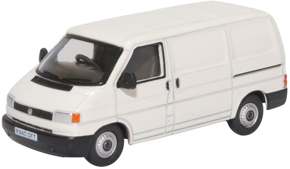 Available To Order – VW T4 Van Grey White 1:76 Oxford Diecast Model (OXF 76T4002)