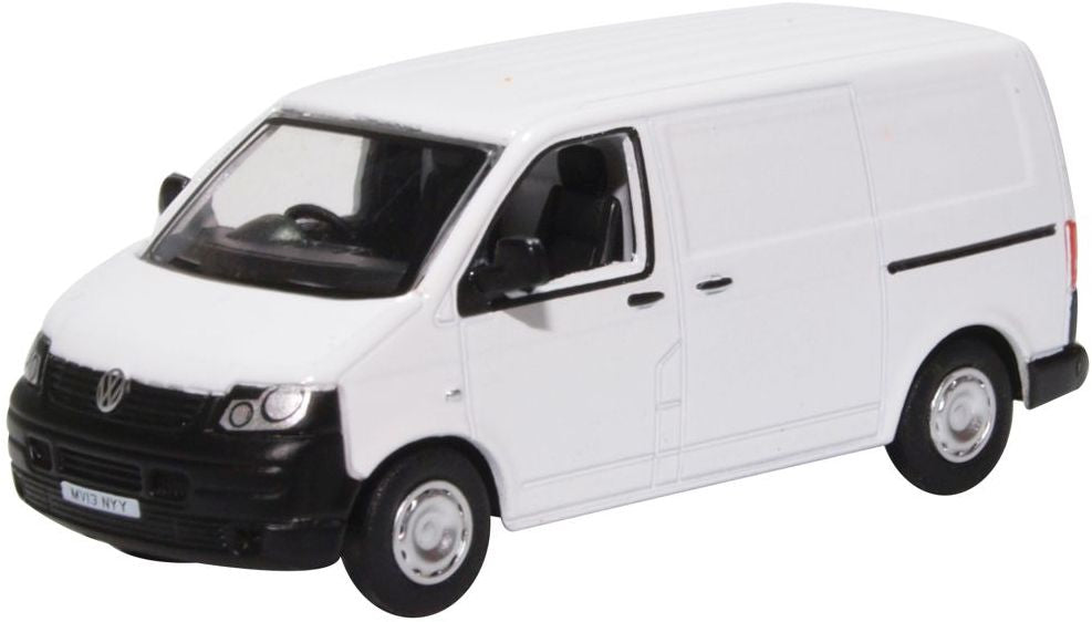 Available to Order – VW T5 Van White 1:76 Oxford Diecast Model (OXF 76T5V002)
