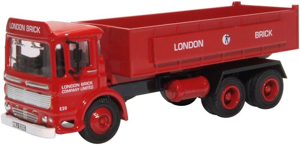 Available To Order – AEC Ergomatic Tipper London Brick Company 1:76 Oxford Diecast Model (OXF 76TIP005)