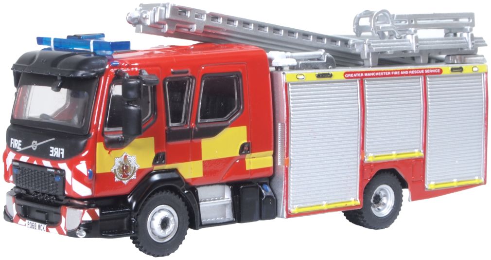 Volvo FL Emergency One Pump Greater Manchester F & R Service 1:76 Oxford Diecast Model