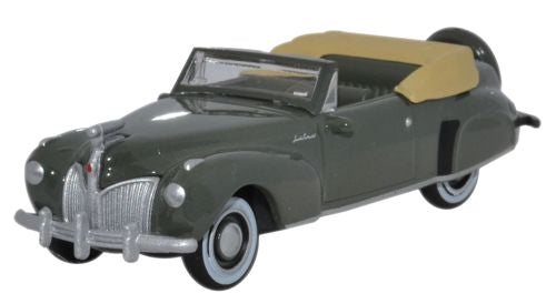 Lincoln Continental 1941 - Pewter Grey 1:87 Oxford Diecast Model