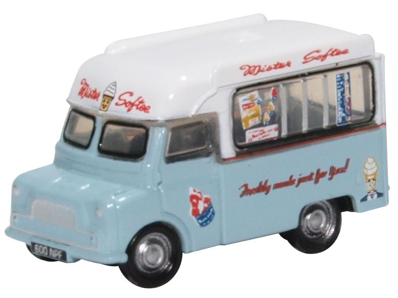 Available To Order – Bedford CA Ice Cream Van Mr Softee 1:148 Oxford Diecast Model (OXF NCA021)