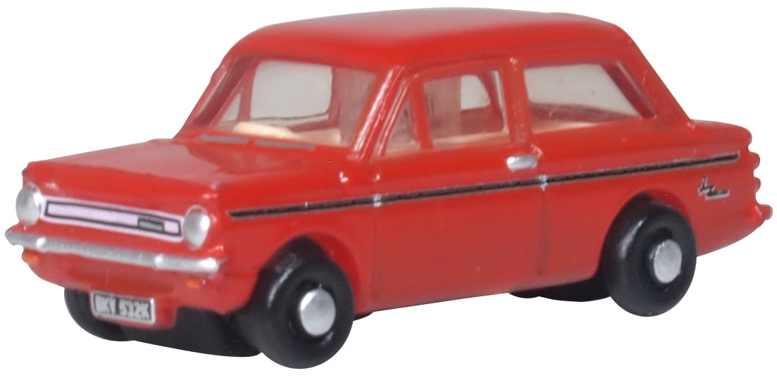 Available To Order – Hillman Imp Firebrand Red 1:148 Oxford Diecast Model (OXF NHI003)