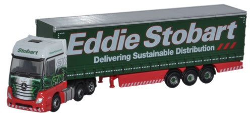 Available To Order – Mercedes Actros C/side - Eddie Stobart 1:148 Oxford Diecast Model (OXF NMB001)
