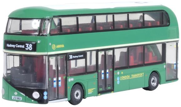 Available To Order – Arriva/London Transport New Routemaster 1:148 Oxford Diecast Model (OXF NNR009)