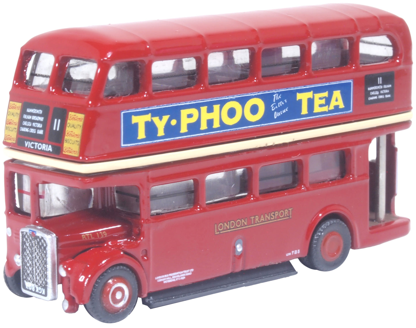 Available To Order – RTL Bus London Transport 1:148 Oxford Diecast Model (OXF NRTL005)
