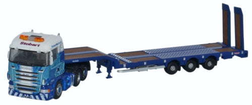 Available To Order – Scania Highline 3 axle L/Loader Stobart Ra 1:148 Oxford Diecast Model (OXF NSHL01ST)