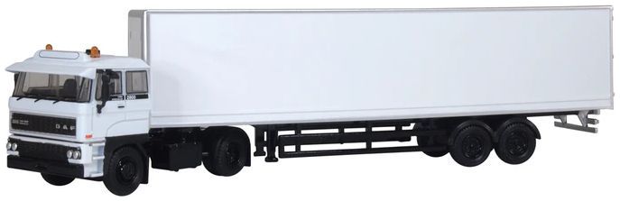 Available To Order – DAF 3300 Short Van Trailer White 1:76 Oxford Diecast Model (OXF SP184A)