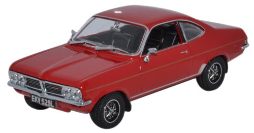 Available To Order – Vauxhall Firenza 1800SL - Flamenco Red 1:43 Oxford Diecast Model (OXF VF002)