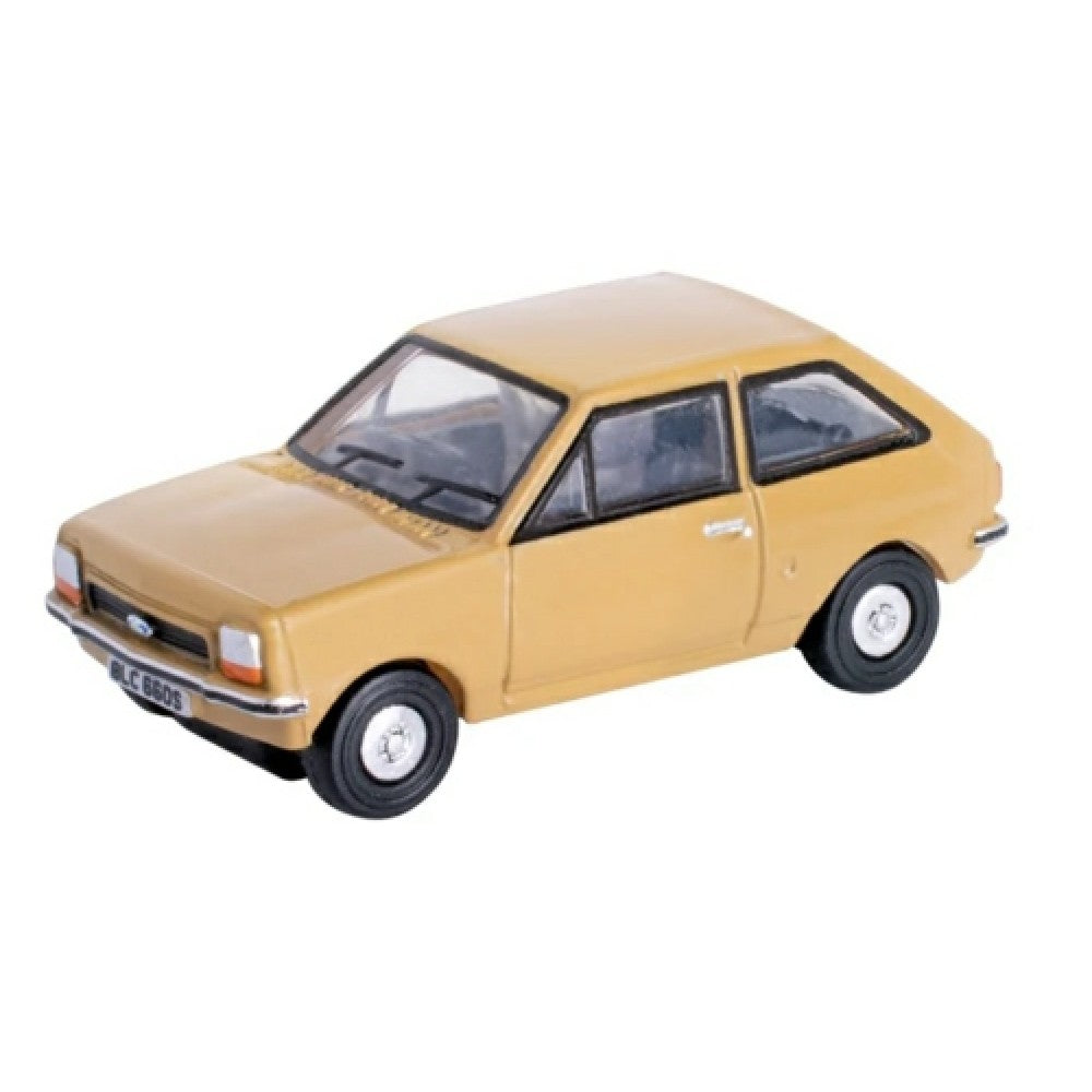 Available to Order – N Gauge Ford Fiesta MK1 Nevada Beige Oxford Diecast Model (OXNFF002)