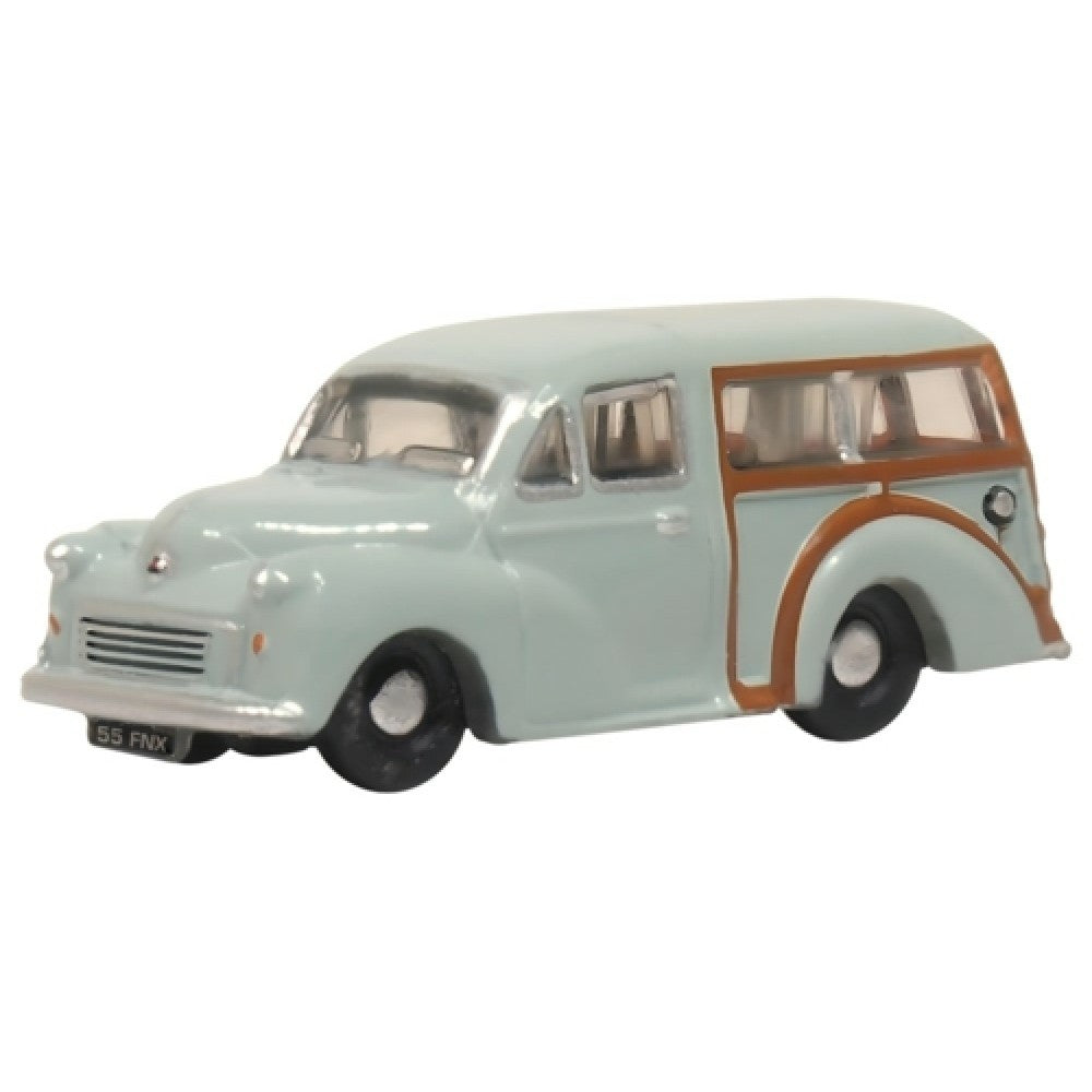 Available to Order – N Gauge Smoke Grey Morris Traveller Oxford Diecast Model (OXNMMT009)