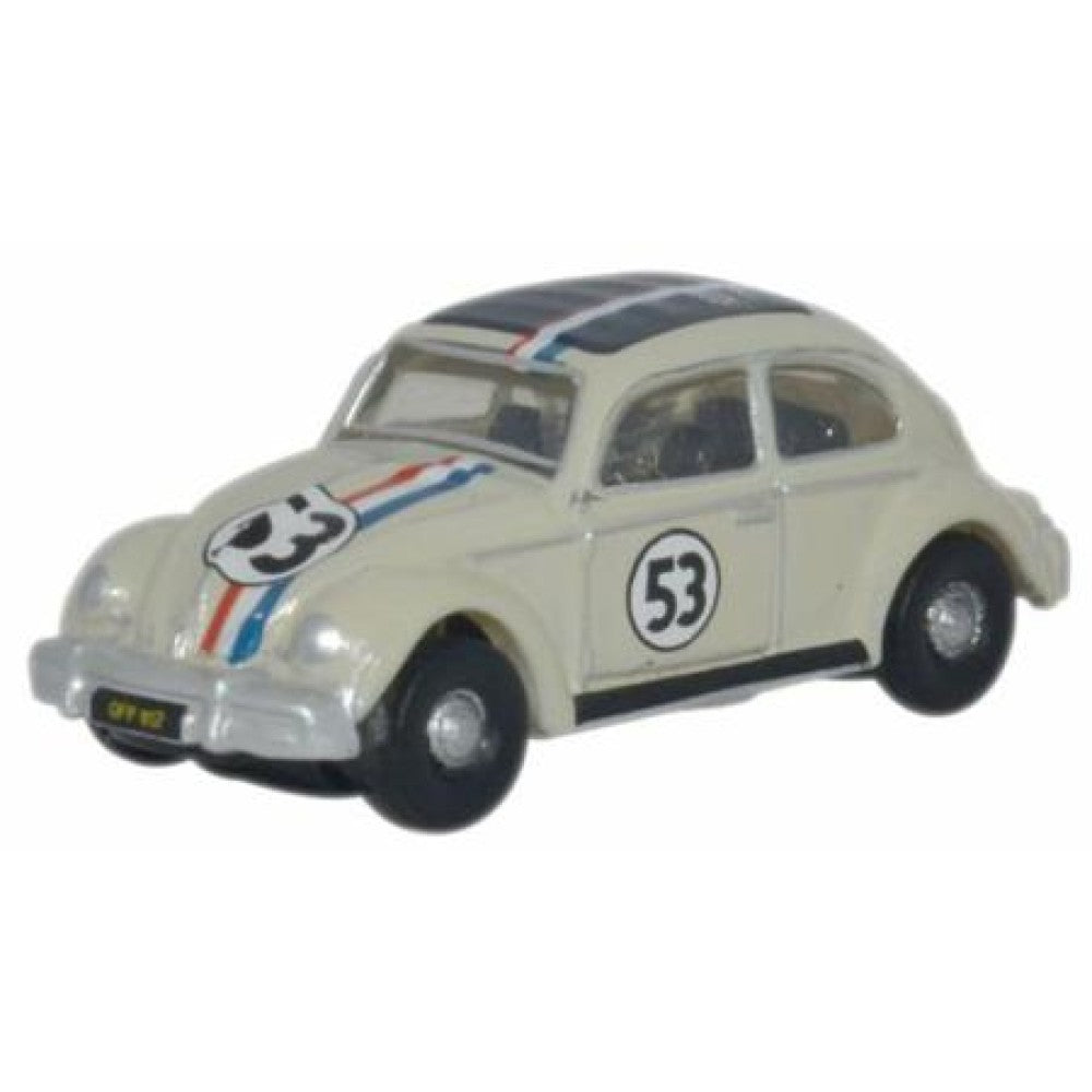 Available to Order – N Gauge Herbie VW Beetle Oxford Diecast Model (OXNVWB001)