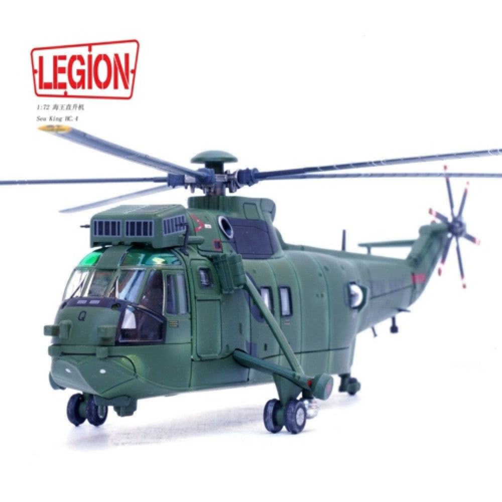 Available to Order – Westland Sea King Hc.4 ZA296 Q of 848 Naval Air Sqn Commando Helicopter Royal Navy HMS Bulwark May 2009 1:72 Panzerkampf Model (PAN14008LJ)