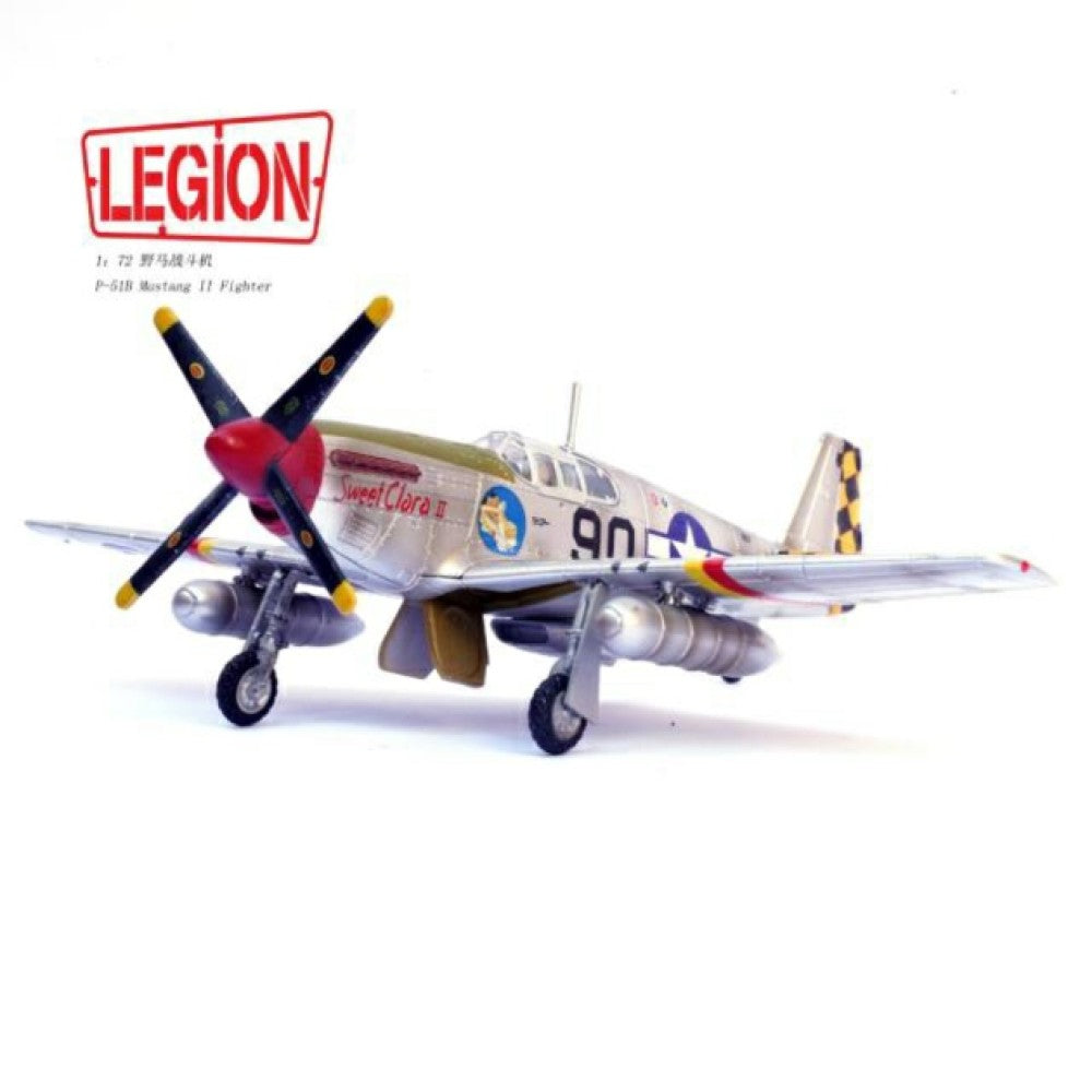 Available to Order – P-51B Mustang Ii Sweet Claro Ii, 319th Fs, 325th Fg, 1945 (legion Series) 1:72 Panzerkampf Model (PAN14606LE)