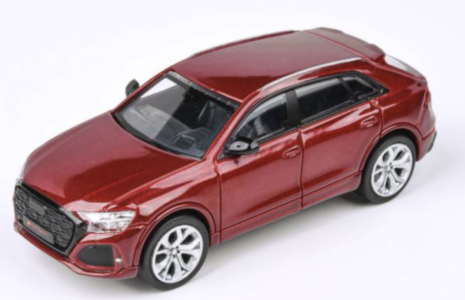 Audi RSQ8 Matador Red Metallic (RHD) PAR65176 1:64 Para64 Diecast Model