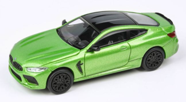 BMW M8 Coupe Java Green (RHD) PAR65216 1:64 Para64 Diecast Model