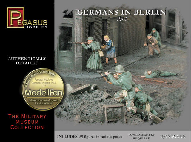 Germans in Berlin 1945 1:72 – diecast model