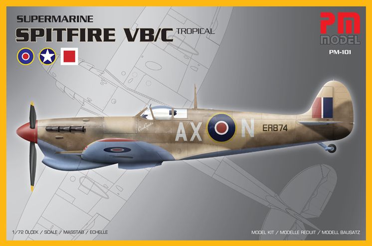 Available to Order – Supermarine Spitfire VB/VC Tropical 1:72 (PMM 101)